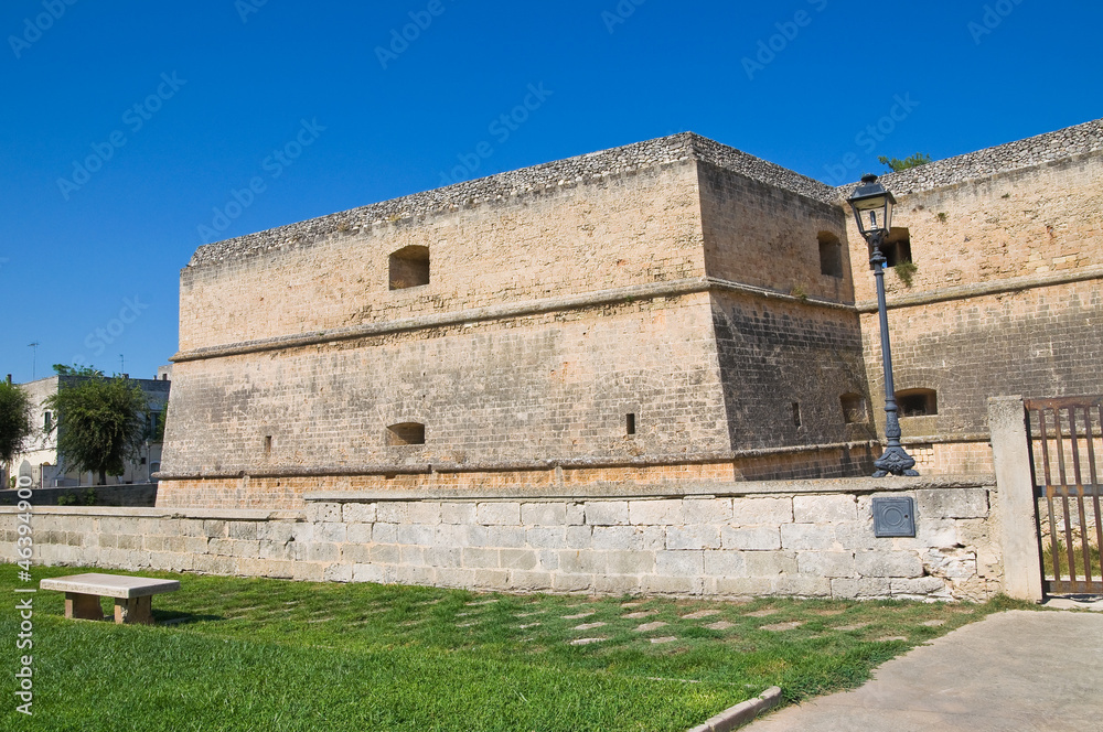 Castle of Copertino. Puglia. Italy.