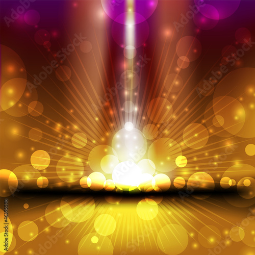 varicoloured golden christmas background