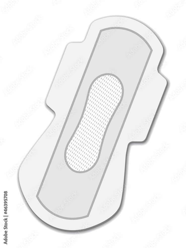 vector sanitary napkin night use vector sanitary napkin night use