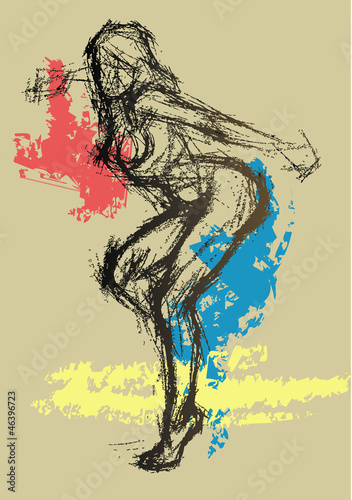 Sexy abstract drawing 1