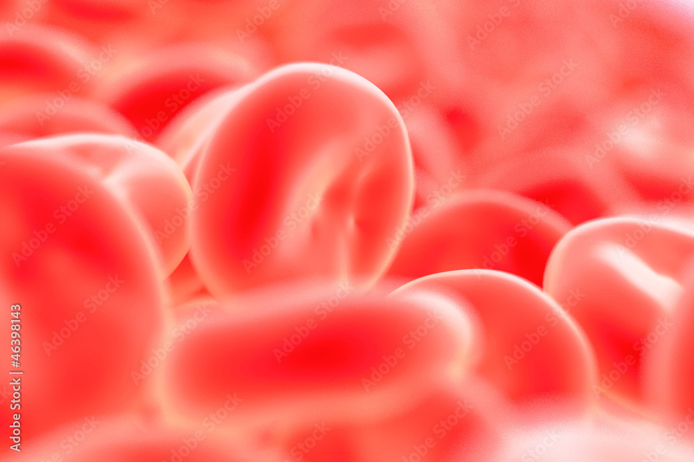 illustration of red blood cells in high detail illustration of red blood cells in high detail