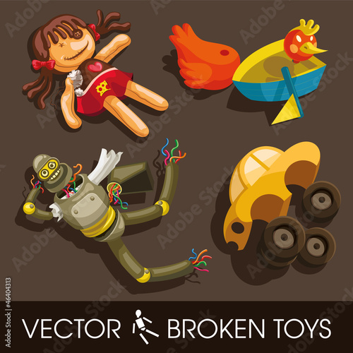 broken toys