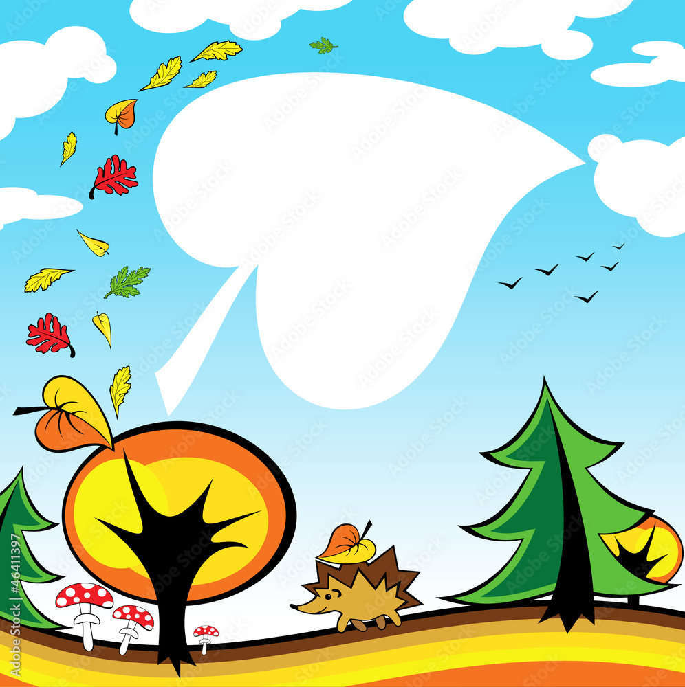 autumn card