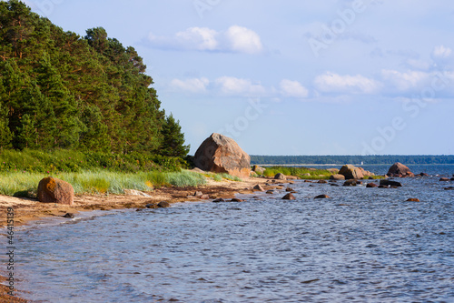 The Baltic Sea coast