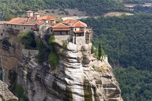 Meteora monasteries near Kalambaka in Greece