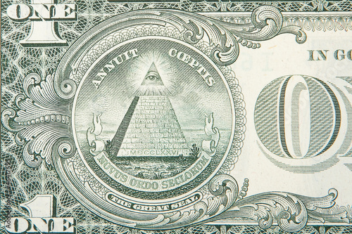 a one dollar bill .