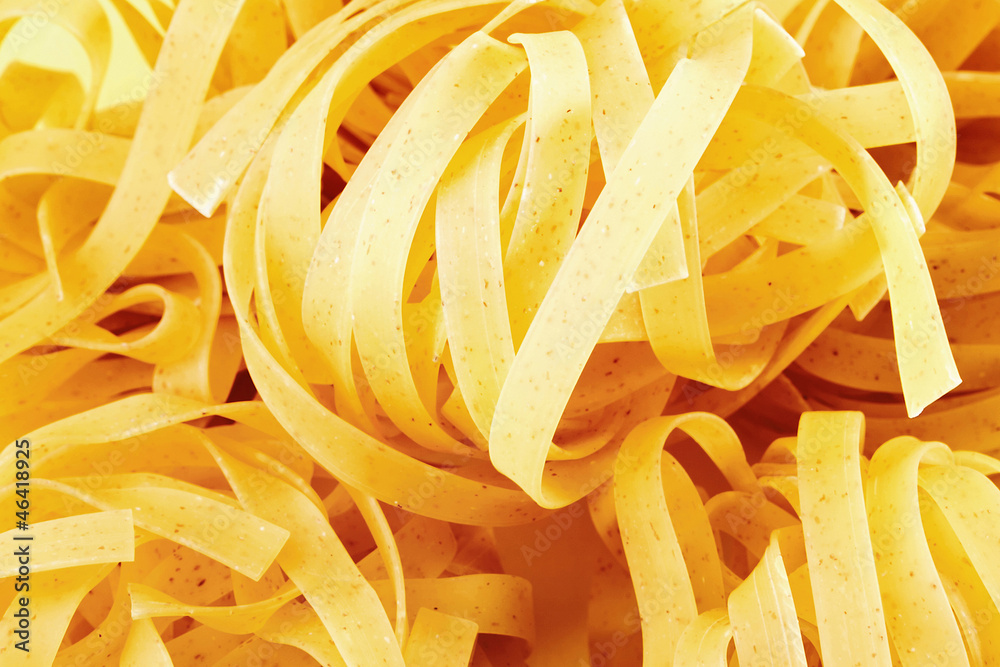close up of a italian pasta on white background close up of a italian pasta on white background