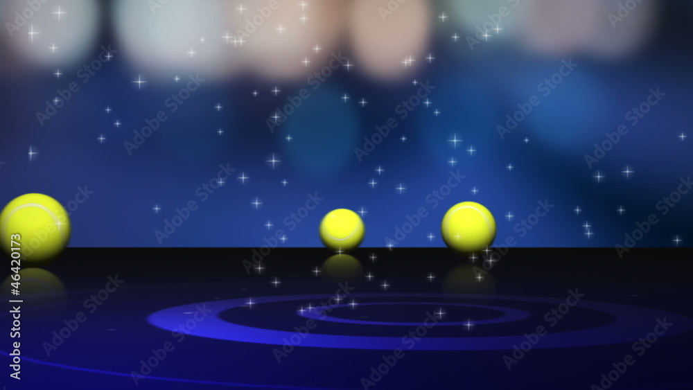 Tennis Balls and Text - HD1080
