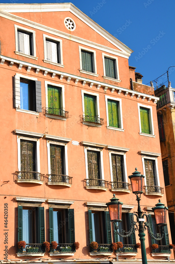 Hausfassade in Venedig