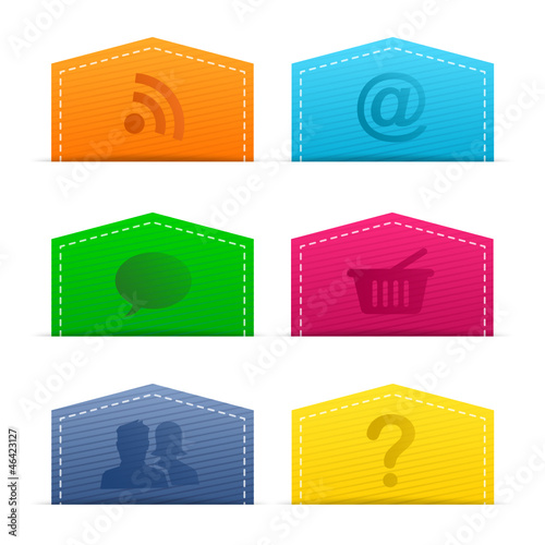 ribbon icon set 1