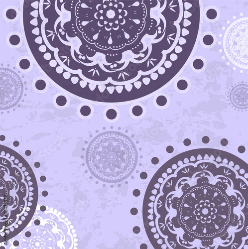 violet circle background