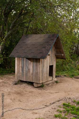 Doghouse in the nature