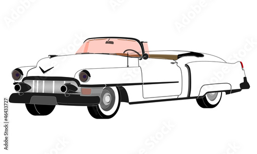 White Cadillac