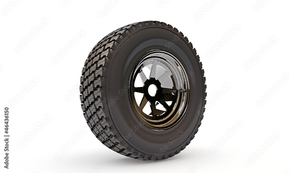 tire isolated on white background tire isolated on white background