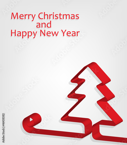 Abstract Christmas and New Year background. vector illustration