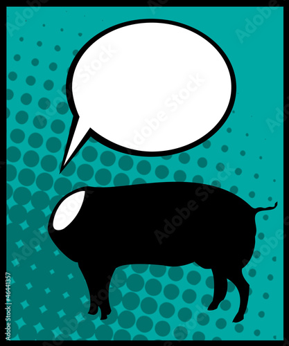 Headless pig