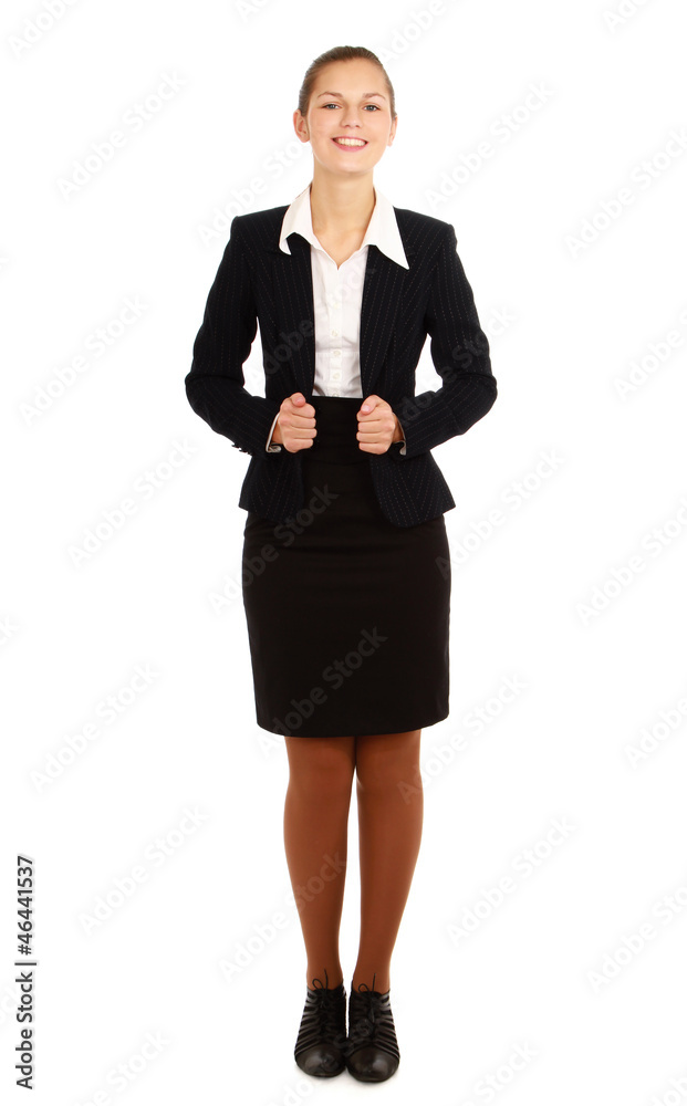 Portrait of a confident young woman standing Portrait of a confident young woman standing
