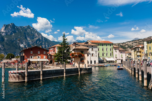 Scorcio del lago di garda
