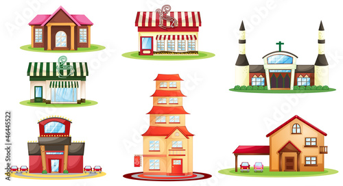 various houses