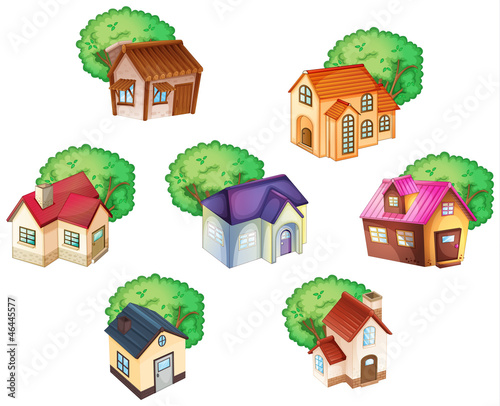 various houses