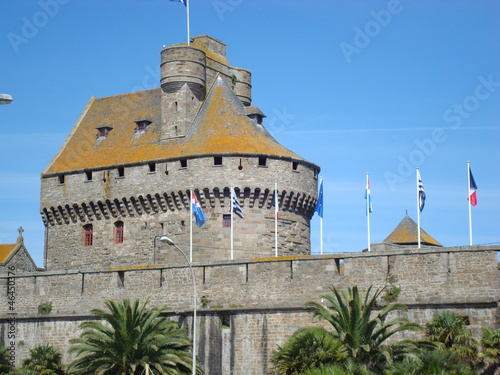 rempart de st malo photo