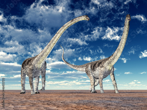 Dinosaurier Puertasaurus © Michael Rosskothen