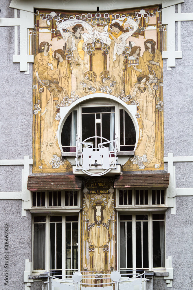Φωτογραφία Jugendstilhaus von Viktor Horta in Brüssel