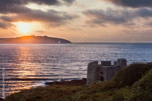 Sunrise at Pendennis Head photo