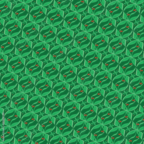 wallpaper pattern green with ornament