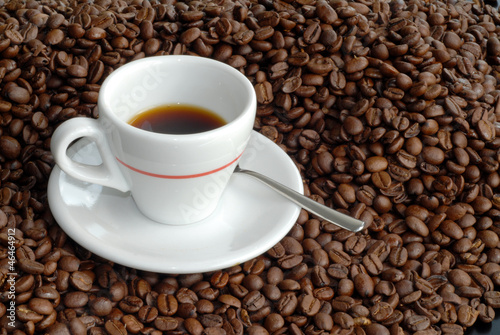 Kaffee  Kaffeebohnen  Bohnen  ger  stet  Tasse  Bohnen