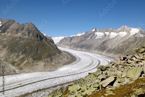 Schweizer Aletsch-Gletscher