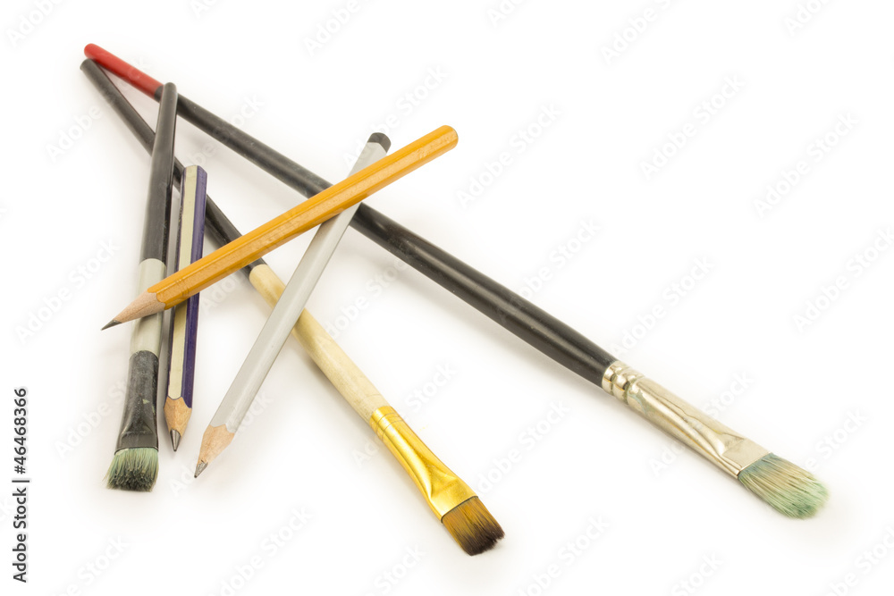 Naklejka premium brush