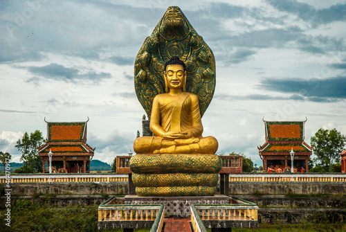 Canvas Print Buddha statue in Cambodia