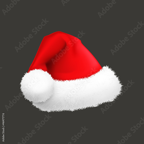 Santa Claus hat  vector