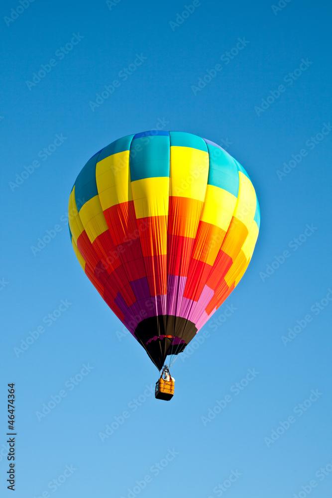 Naklejka premium Balloons in Flight