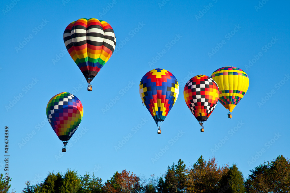 Obraz premium Balloons in Flight