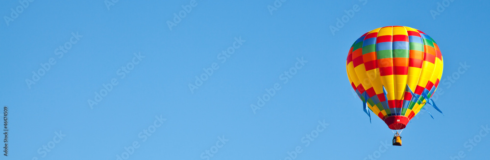 Naklejka premium Balloons in Flight