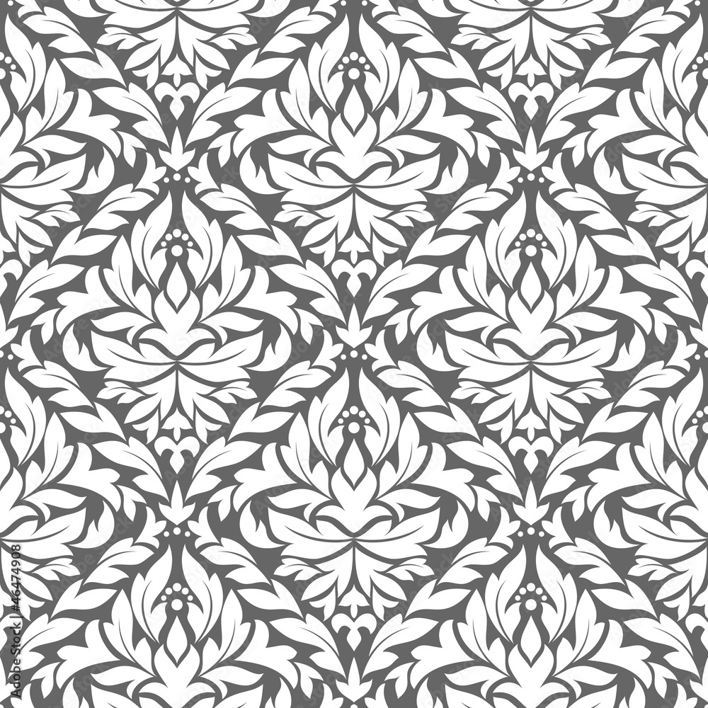 Damask seamless background Damask seamless background