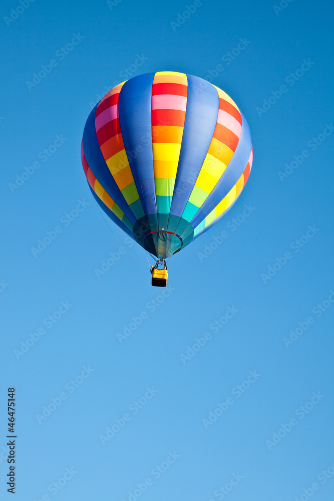 Naklejka premium Balloons in Flight
