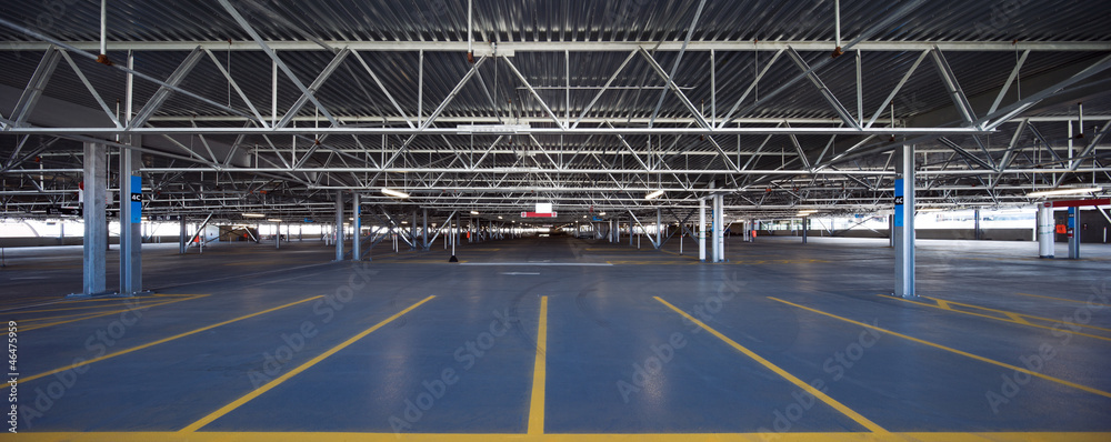 Airport parking garage