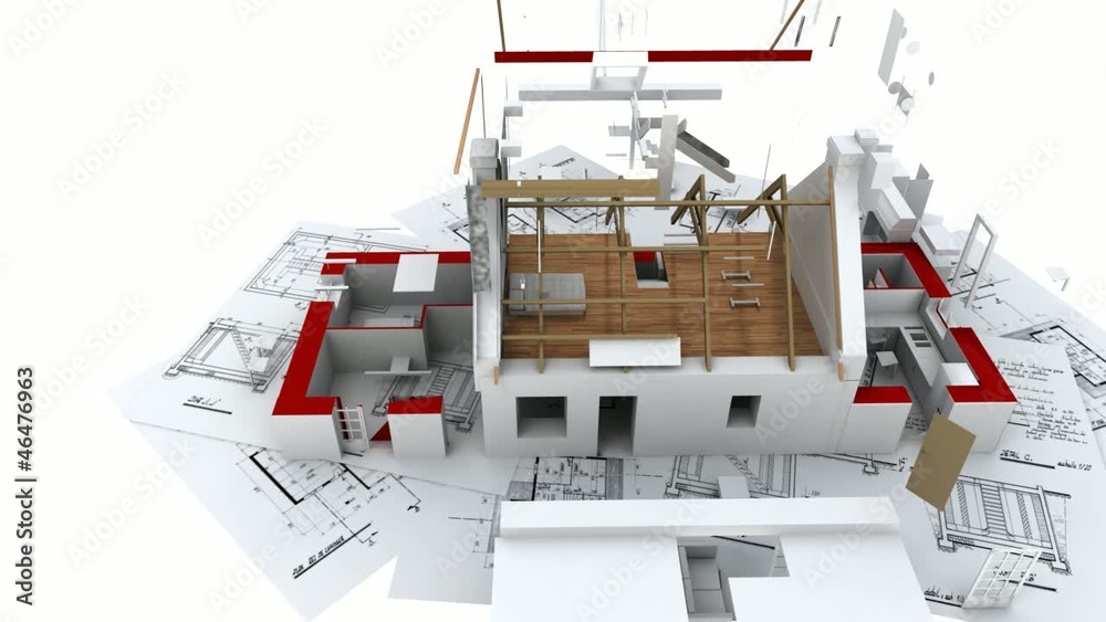 Maison Bretagne animation construction