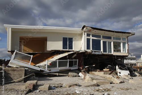 Hurricane Sandy destruction