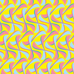 Fototapete Psychedelisch Optische Illusion nahtloses Muster  © olexius