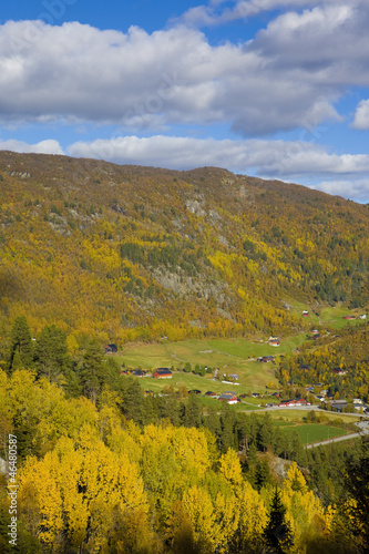 landscape of Southern Vestlandet, Norway