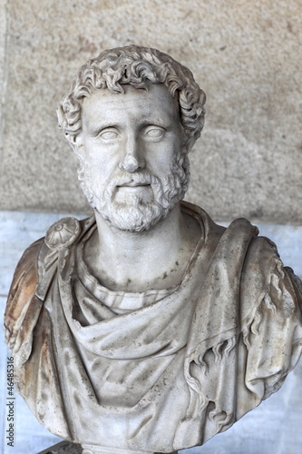 Bust of Roman emperor Antoninus Pius © Arkady Chubykin