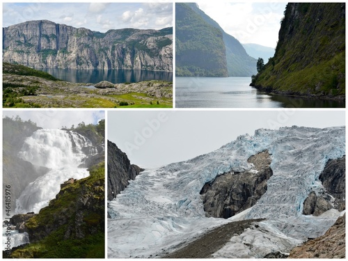 Promenade dans le SUD de la Norvège photo