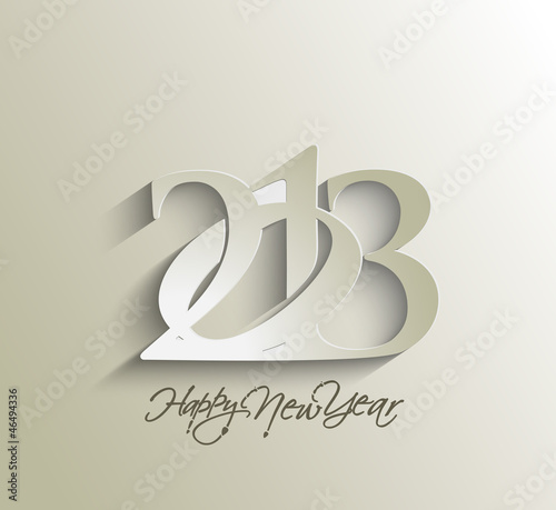 New year 2013 background. Vector illustration