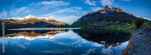 Aravis Range and Augille de Varan Mountain, France