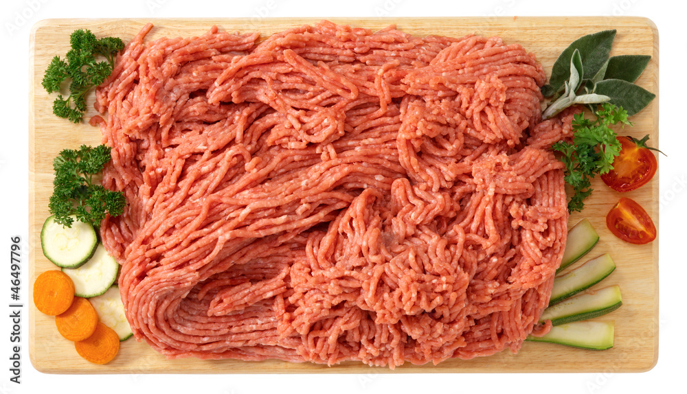 Carne macinata di vitello - minced veal Stock Photo | Adobe Stock