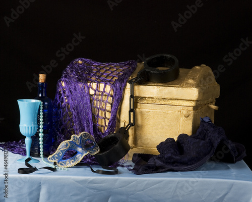 shackles and mask photo